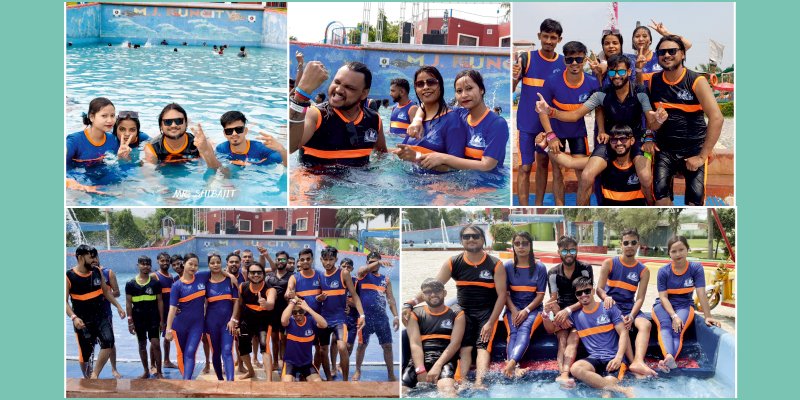 Galwians celebrated Summer Day Out in Water Park with team spirit