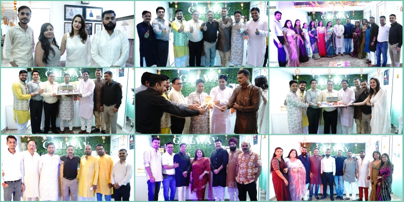 A GRAND DIWALI CELEBRATION AT THE DELHI HEAD OFFICE