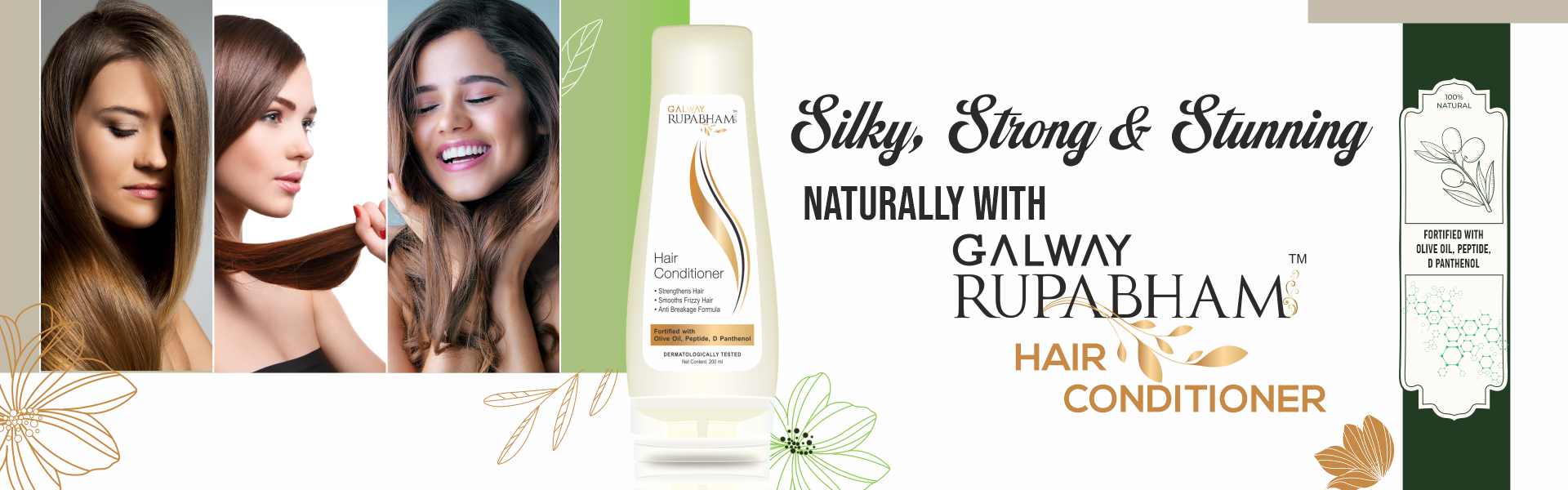 alt="Galway Rupabham Hair Conditioner – For Smooth, Nourished and Manageable Hair"