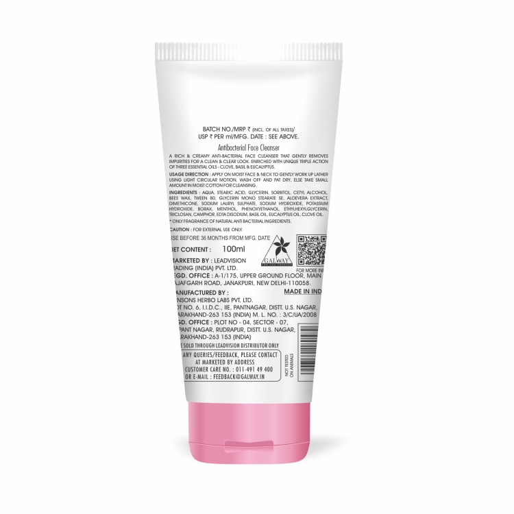 Anti Bacterial Face Cleanser