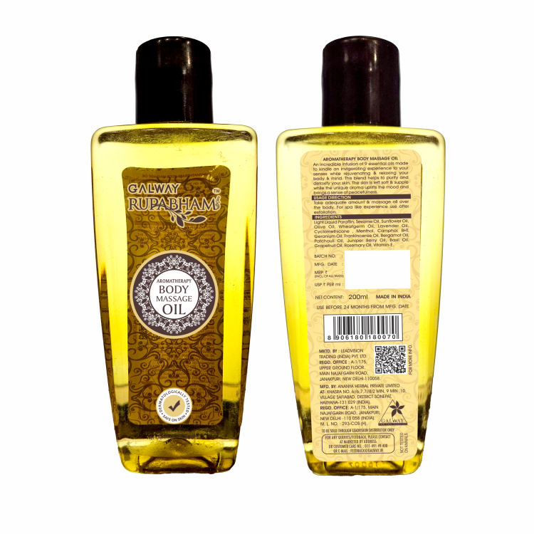 Aroma Therapy Body Massage Oil