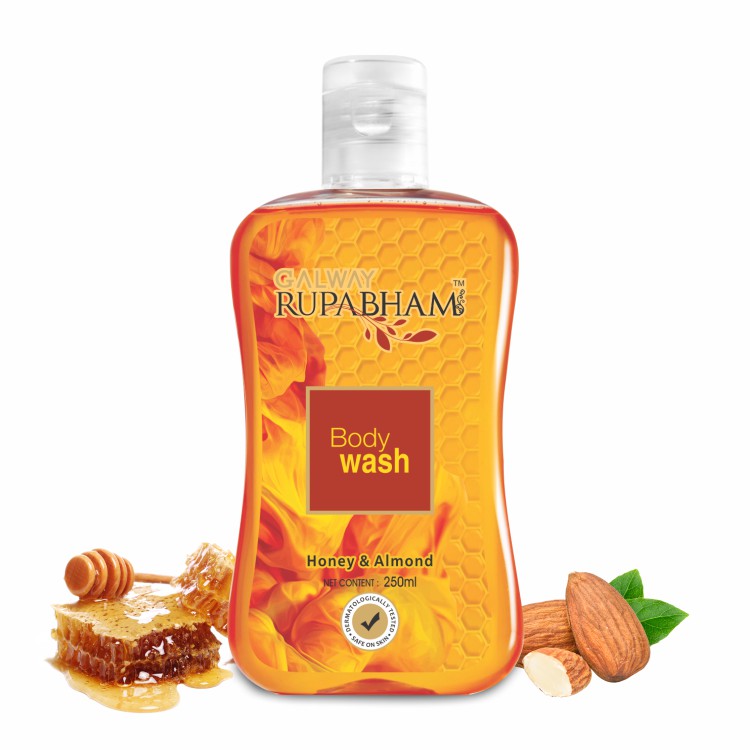Body Wash Honey & Almond