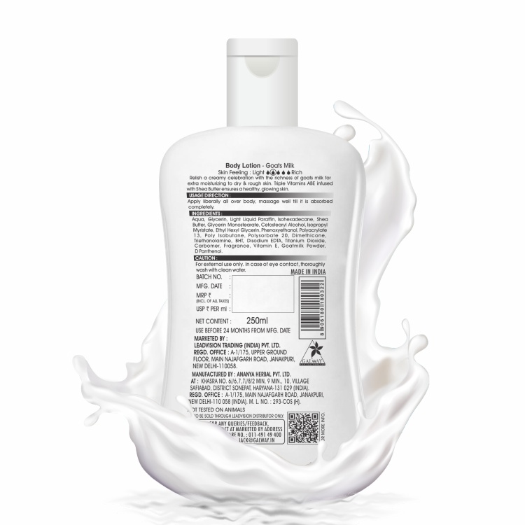 Goat Milk Body Lotion