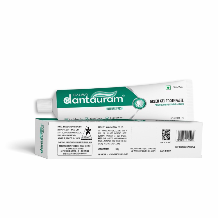 Green Gel Toothpaste