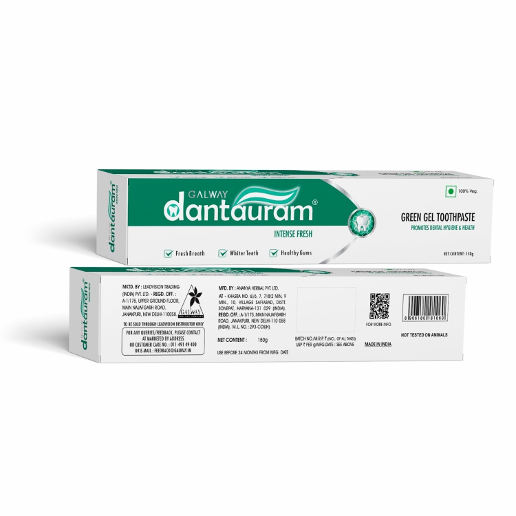 Green Gel Toothpaste