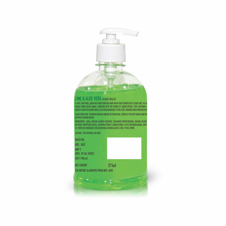 Hand Wash- Lime and Aloe Vera