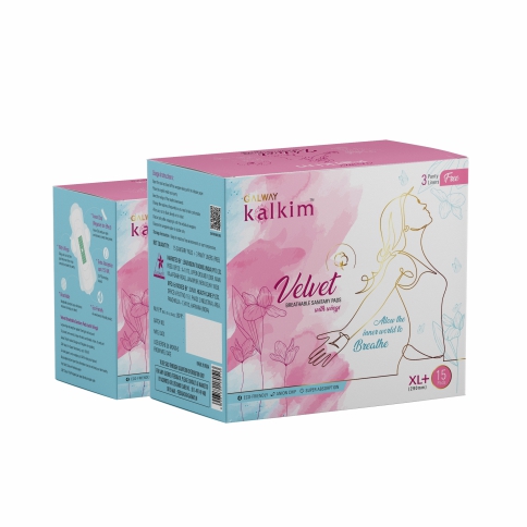 Velvet sanitary Pad