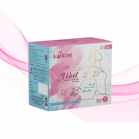 Velvet sanitary Pad