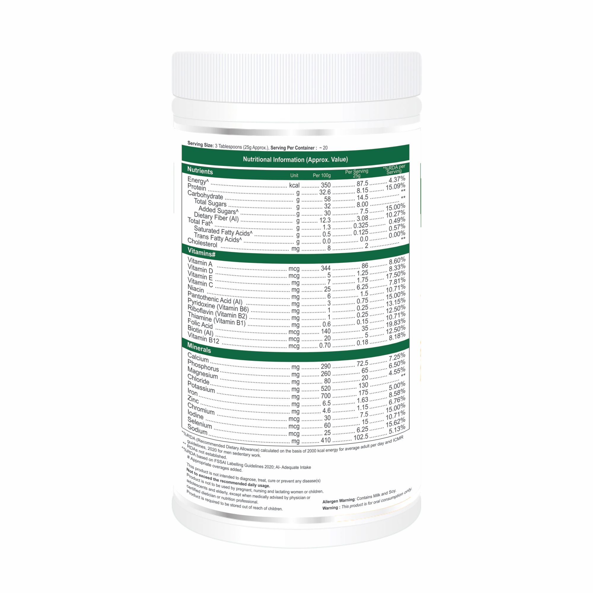 Lean fitz Protein Drink Mix