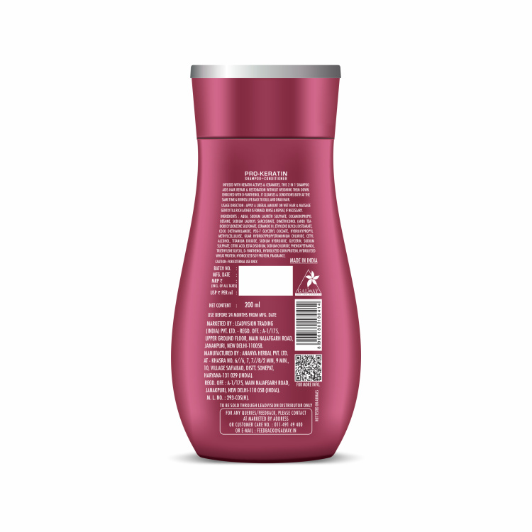 Pro-Keratin Shampoo With Conditioner