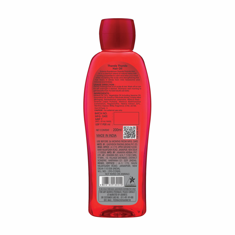 Thanda Thanda Hair Oil